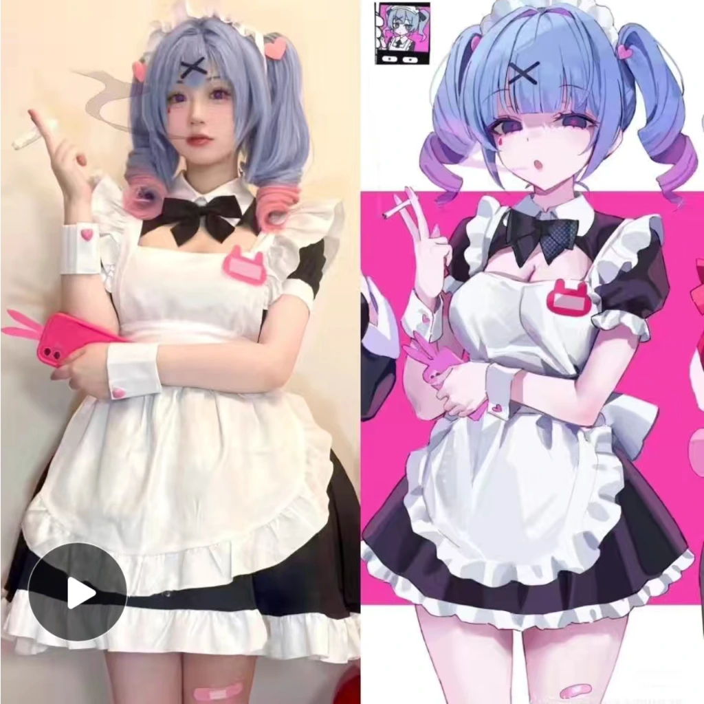 Miku Rabbit Hole [Maid version] — Hatsune Miku · Vocaloid cosplay rental set at Neko's Closet