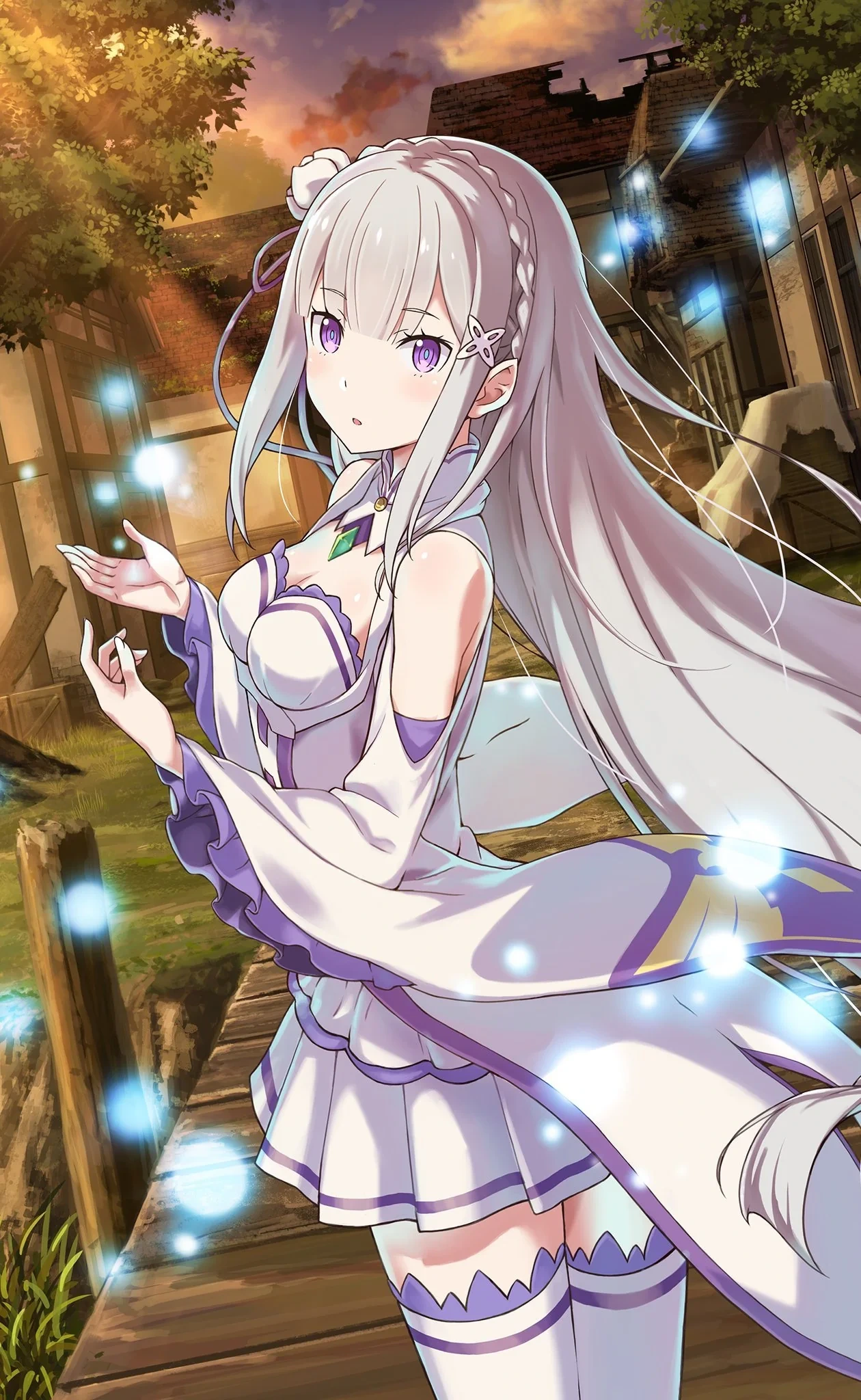 Emilia [Original version] — Emilia · Re:Zero cosplay rental set at Neko's Closet
